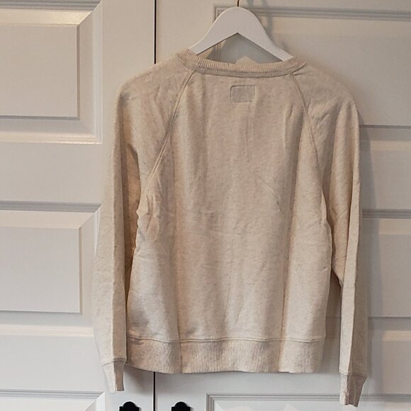 American Eagle Outfitters Cream Sweatshirt - Picture 5 of 5